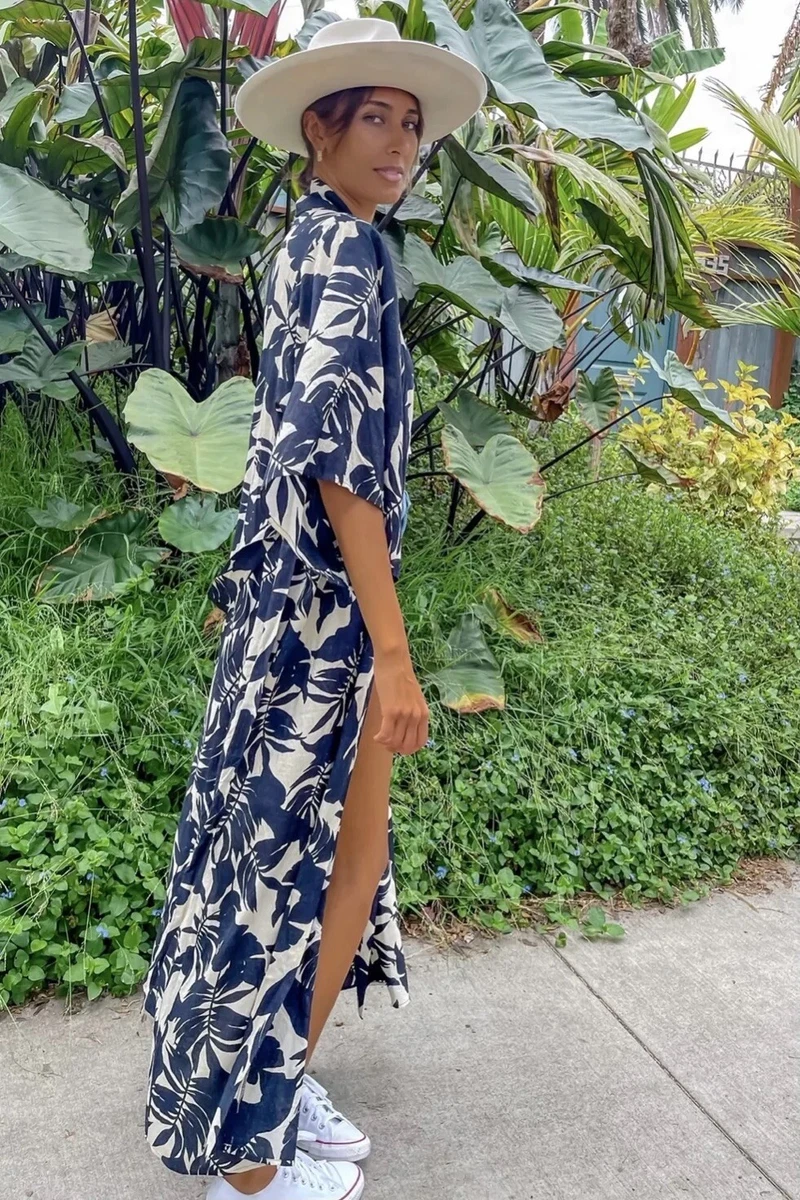 Kimono maxi clearance dress