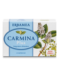 Carmina Plus 24 Compresse Gonfiore Digestione Integratore Erbamea