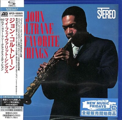 JOHN COLTRANE MY FAVORITE THINGS 60th SHM-CD Mini LP CD w/Obi from Japan New