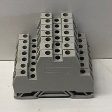 LOT OF (7) GUARANTEED GOOD! ALLEN-BRADLEY TERMINAL BLOCKS 1492-WD6