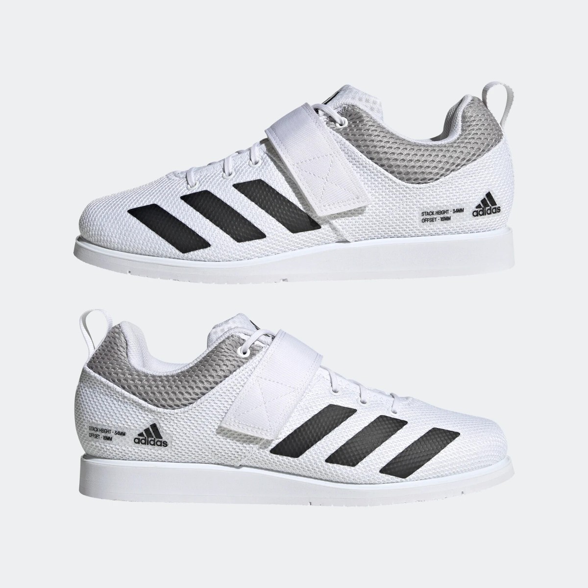 Adidas AdiPower Powerlift 5 Weightlifting Shoes GZ5953 White