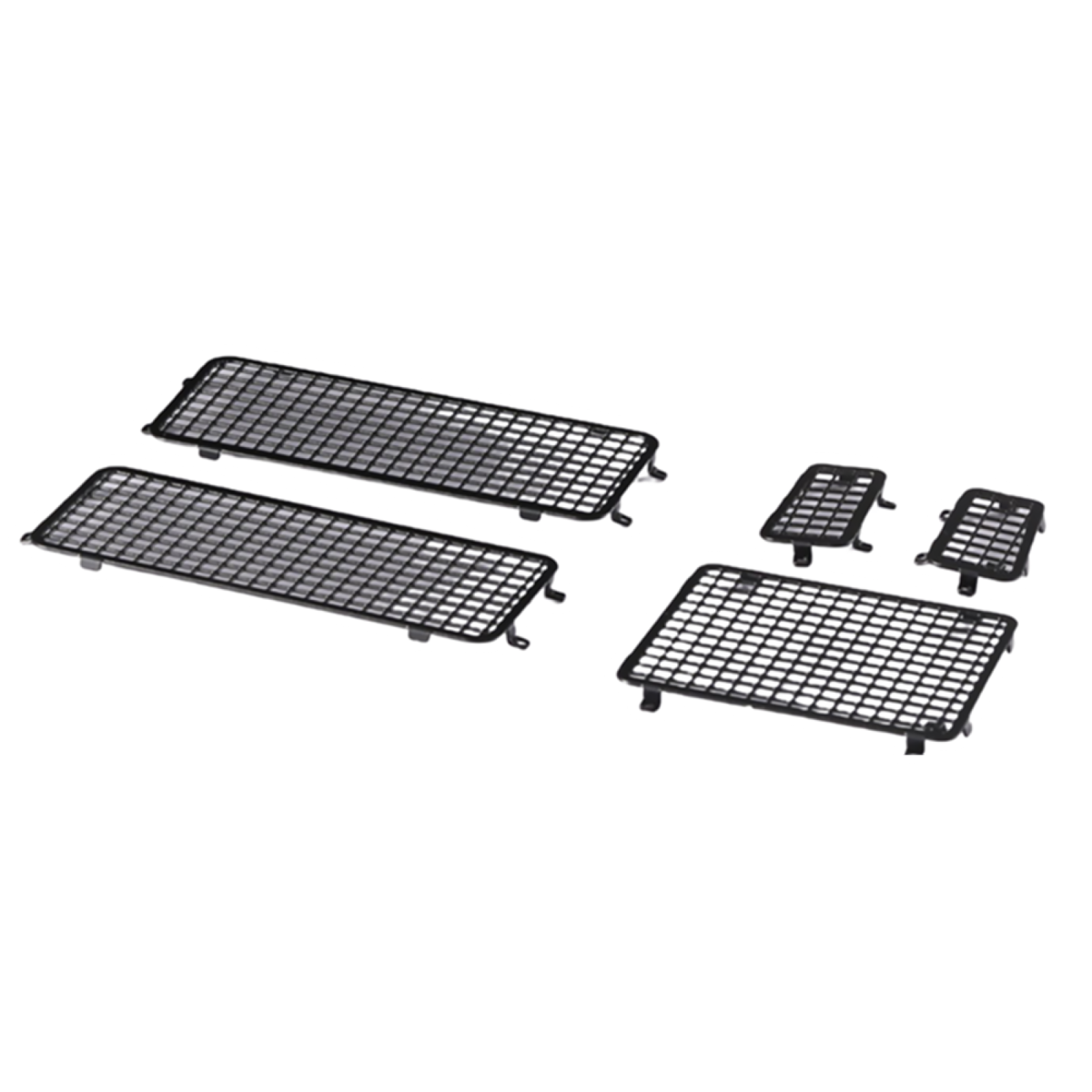 Upgrade Your TRX4M Defender 1/18 RC Car with Durable Metal Stereo Window Mesh Set