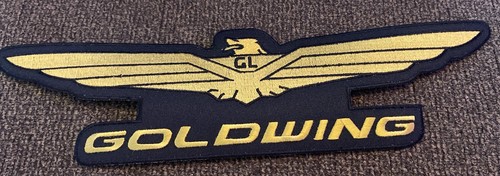 Large Honda Goldwing Iron On Back Patch - 3.5” By 12.75”