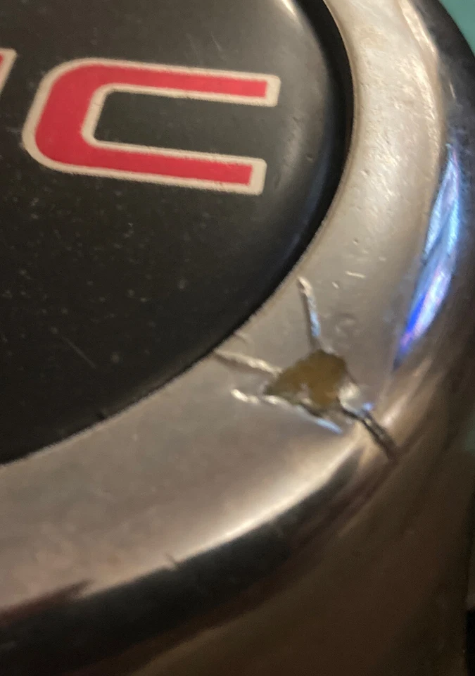 1988-2002 GMC Pickup 2500 3500 Van Chrome  Center Cap 1620 46272 Hubcap Cover OE - Image 3 of 4