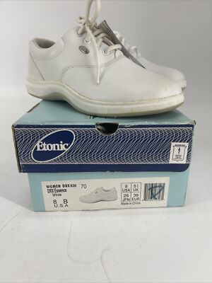 Etonic Women's Essence Dri-Lex Comfort Shoes Sneakers DRX630 White Size 8 B