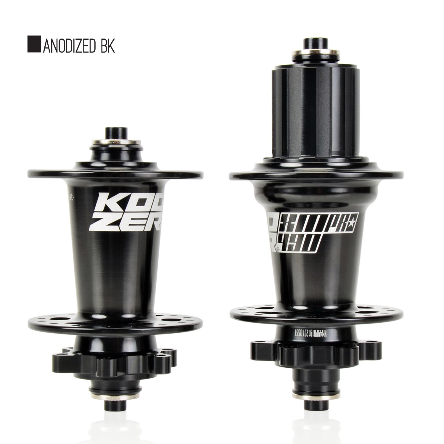 23 KOOZER XM490 Pro MTB Hub Set 32H 72HD 6-Bolts QR Disc Brake HG for  8-11S