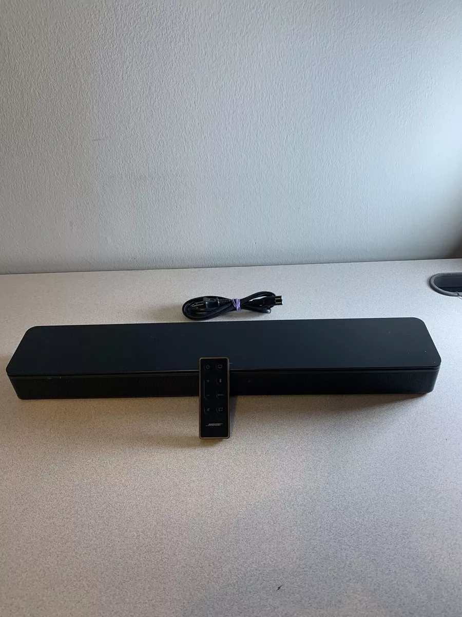 bose tv speaker 431974 soundbar bluetooth blk with remote tested