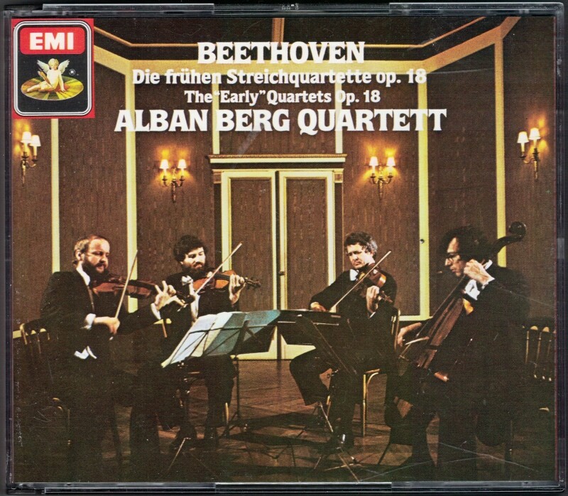 ALBAN BERG QUARTETT: BEETHOVEN String Quartet Op.18 1-6 EMI 3CD Streichquartett
