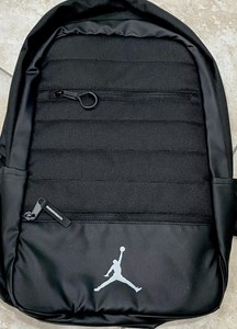 silver jordan backpack