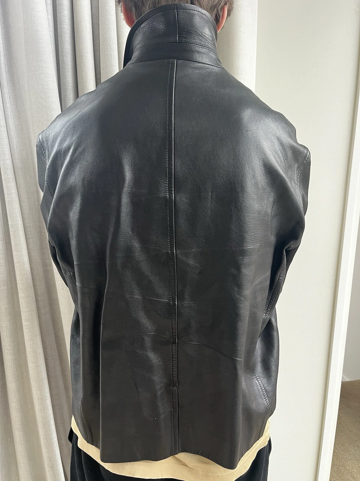 Giacca di pelle Gucci