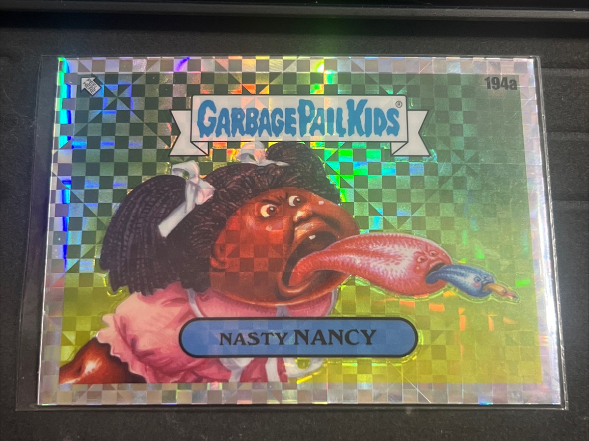 2022 Topps Chrome Garbage Pail Kids OS5 X-Fractor Nasty NANCY #40