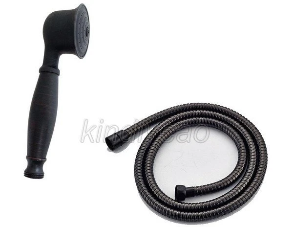 Oil Rubbed Bronze Bathroom Handheld Shower Head with 1.5m Shower Hose Kx120