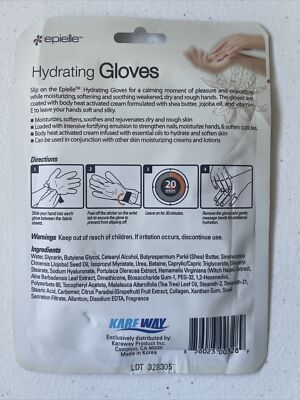 Moisturizing Gloves Hands Spa Therapeutic Skin Women Vera Moisturizing !!