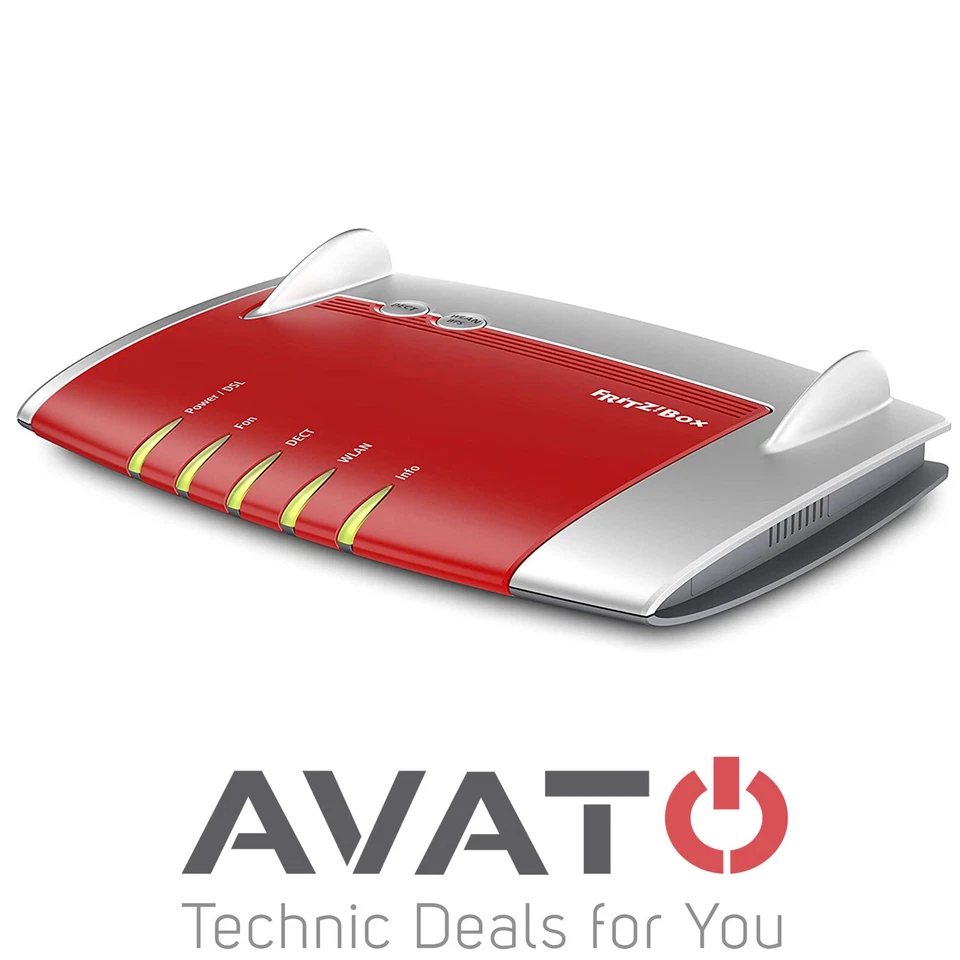 AVM FRITZBox 7430 INTERNATIONAL VDSL DSL VOIP Modem Gigabit Router NEU - Bild 2 von 3