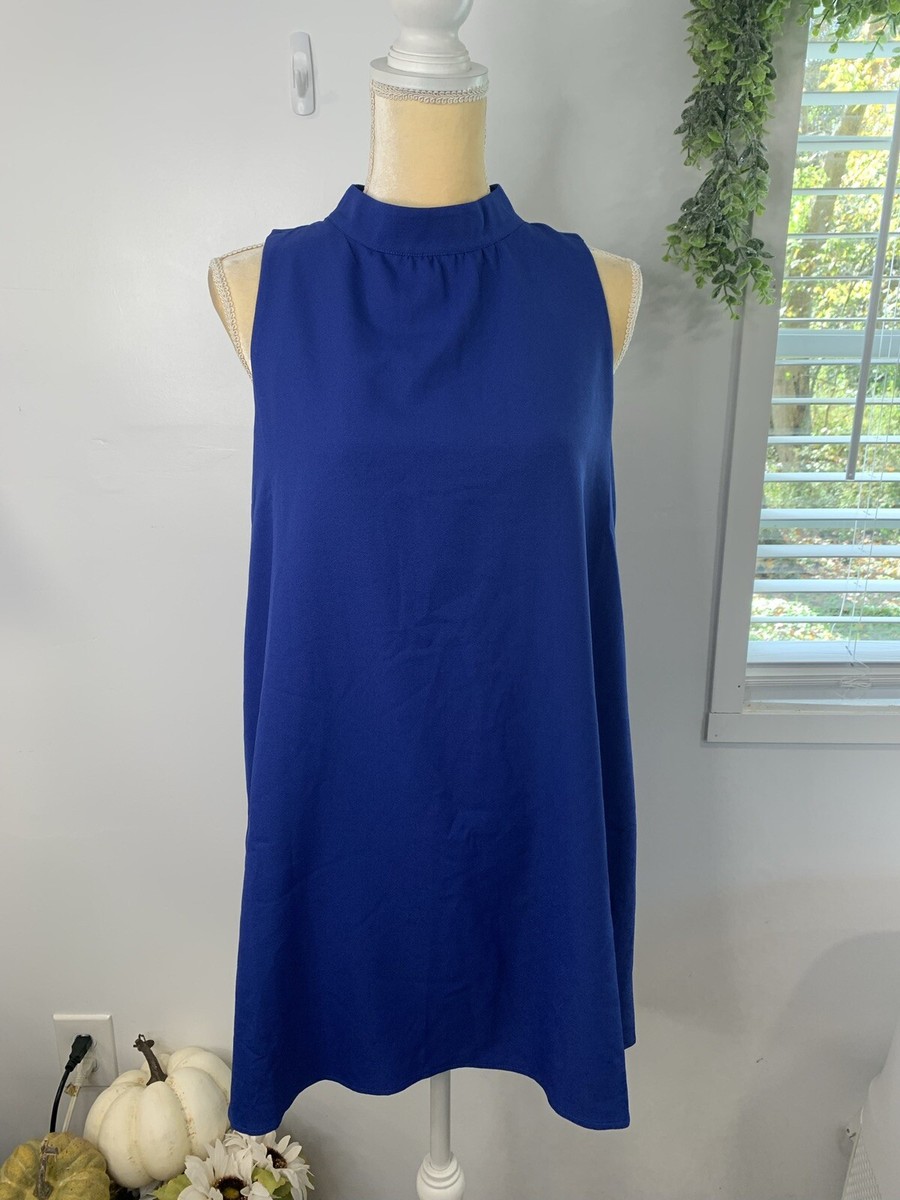 NWTs J by Joa Cobalt Blue Dress sz med Holiday Dress New Years Dress | eBay