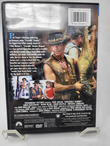 Crocodile Dundee (DVD 📀, 1986) Widescreen Paul Hogan Fast Shipping - Picture 3 of 3