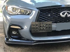 Bumper Tow Hook License Plate Mount Bracket For INFINITI Q50 2014-2024 Brand New