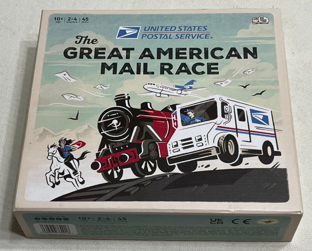 THE GREAT AMERICAN MAIL RACE : 2022 US Postal Service Big Potato Game - In Vgc