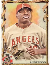 2023 Topps Allen & Ginter Base Short Prints SP #301 Garrett Anderson - Los Angel