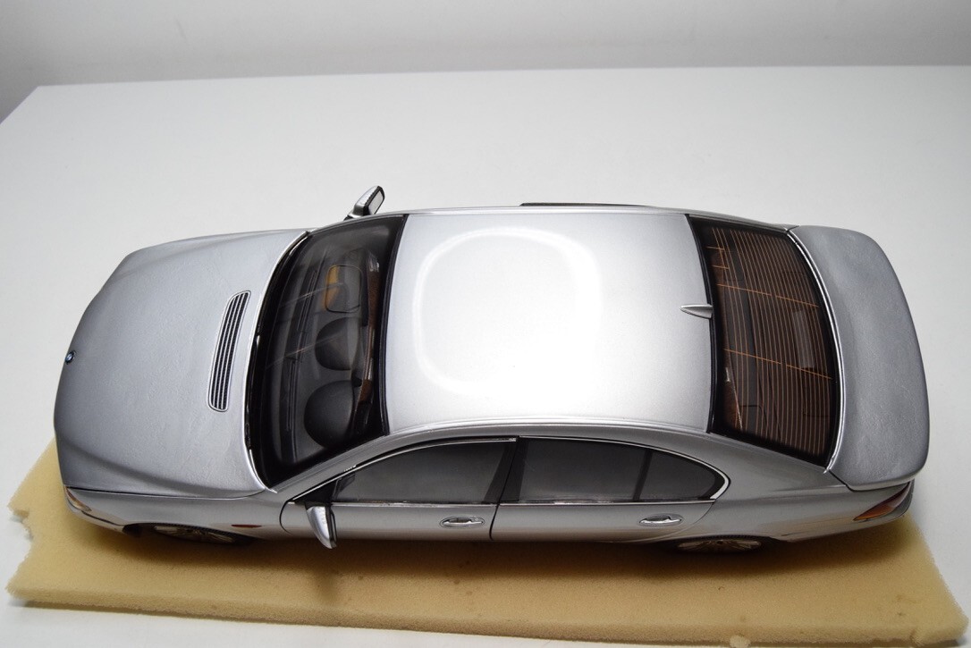 B69 1:18 KYOSHO BMW X5 7ER 7 SERIES 745i MET. GREY FAIR COND. | eBay