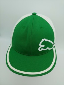 puma green cap