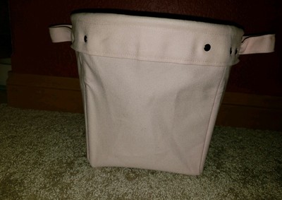 pottery barn canvas storage