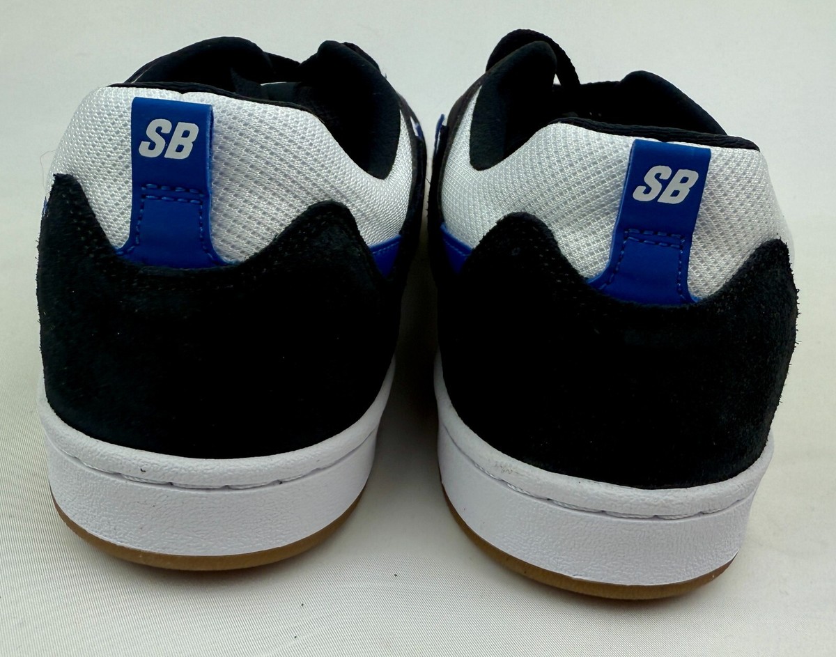 Nike SB Alleyoop Black White Team Royal Blue CJ0882-104 Mens sz