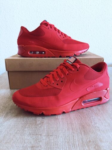Basura Cha suficiente Nike Air Max 90 hyperfuse independence Day USA QS Sport red -  7.5US/40EUR/6.5UK | eBay