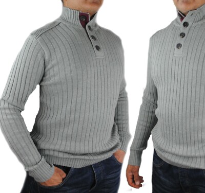 ribbed sweatshirt mens