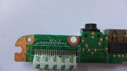 ✅ HP PAVILION 15-N 15N USB AUDIO BOARD WITH CABLE DA0U83TB6E0 34U83UB0010 - Zdjęcie 4 z 4