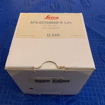 Boîte Vide Leica Pour Apo-extender 1,4x 11249 / 2.8/280mm – Occasion
