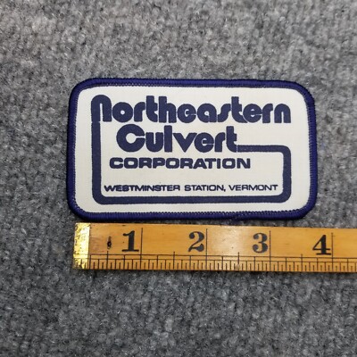 Northeastern Culvert Corporation Patch Westminster Station Vermont