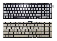 Gold US Backlit Keyboard For HP 15-bs000 15-bs100 15-bs200 15-bs500 15-bs600