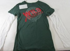 Reebok Girl's 10/12 Minnesota Wild NHL Hockey T-Shirt Tee TShirt NEW nwt