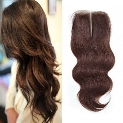 20 Inch Brazilian Virgin Remy Human Hair Extensions with 4x4 Lace Closure Amazon.com : HD Lace Closure Body Wave Closure Human Hair 20  main image 3
