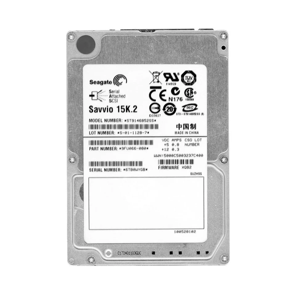 Hard Seagate Savvio 15K.2 ST9146852SS 146GB 15000U/Min 16MB SAS2 2.5 " Inch - Image 4 of 4