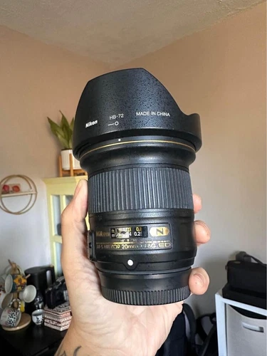 Nikon AF-S Nikkor 20mm f/1.8G ED SWM Aspherical Wide Angle Prime Lens #KR10859