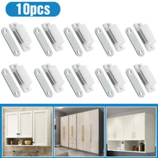 10 PCS Magnetic Cabinet & Door Latch/Catch Closures Kitchen Cabinet Cupboard
