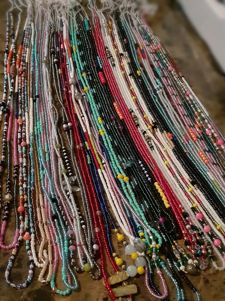 20 pc. wholesale waist beads,bulk buy more/save more,we make/you