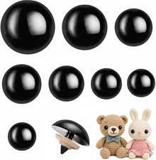 80Pcs Large Safety Eyes for Amigurumi Eye for Stuffed Animals Craft Crochet Doll