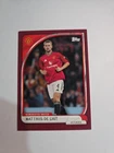 2025/26 Topps Manchester United Collector Tin Matthijs De Ligt Maroon /350 #288