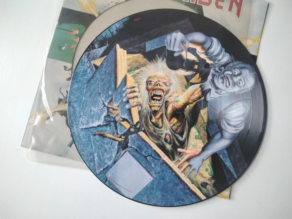 Iron Maiden - No Prayer For The Dying 1990 UK Picture Vinyl LP - Bild 4 von 4