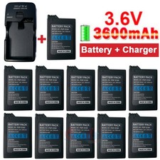 Battery 3600mAh for Sony PSP Slim 2001 2000 3...