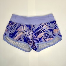 Ivivva By Lululemon Speedy Short SZ 8 Girls PMPK/LAVD