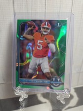 2021-22 Bowman University - D.J. Uiagalelei #89 Chrome Prospects Green Refractor