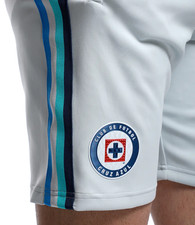 NEW CRUZ AZUL TRAVEL SHORT GRAY 2025-2026 LIGA MX PIRMA MEN FOOTBALL MEXICO
