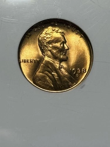 1938-D Wheat Penny MS-66
