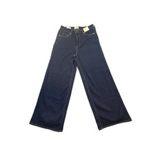 Universal Thread Women's Everyday Wide Leg High Rise Jeans 12R Dark Rinse