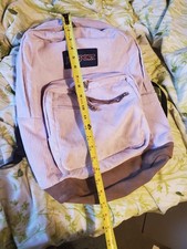 Jansport leather bottom corduroy backpack in ...