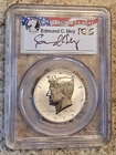 2014-W Reverse Proof Kennedy Half Dollar PCGS PR70 Moy Signed FS FREE SHIPPING